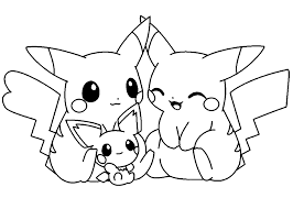This also helps them to upgrade their skills. Baby Cute Baby Pikachu Coloring Page Novocom Top