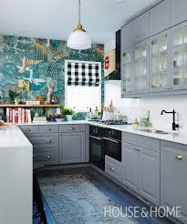 25 Ways To Wow With Pattern Interior Design Kitchen Small Kitchen Remodel Cost Kitchen Wallpaper