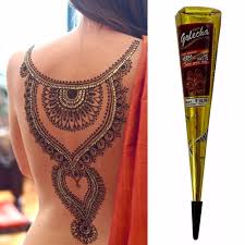 High Quality Mini Natural Indian Tattoo Henna Paste For Body Drawing 25gram Black Henna New Arrival A3 Back Henna Henna Tattoo Designs Henna