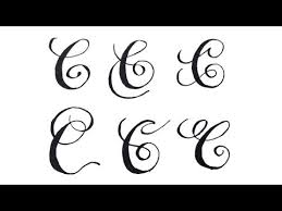Nobody writes beautiful handwritten letters, and uses digital . Calligraphy Letter C Handwriting Styles With Normal Pen Youtube