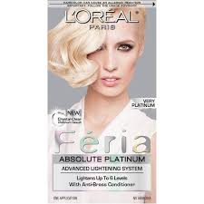 Extra light blondes, neutral blondes, feria. L Oreal Paris Feria Multi Faceted Shimmering Permanent Hair Color Very Platinum 1 Kit Walmart Com Walmart Com