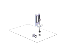 Aluminum L Feet Bracket for Tin Roof Solar Mounting POW-TRB ...