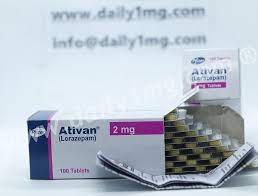 Lorazepam Ativan 2mg By Wyeth 1 Strip Daily 1mg
