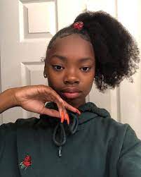 Image May Contain 1 Person Natural Curls Hairstyles Natural Hair Styles Easy Girls Hairstyles Braids