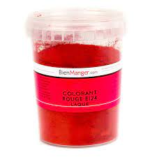 It is not a fat soluble product and will not work to color chocolate. Red Food Colouring E124 Powder Liposoluble Bienmanger Aromes Colorants
