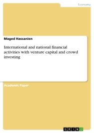 Corporate finance departments are charged with governing and overseeing their firms' financial activities and capital investment decisions. International Banking Concepts Grin