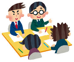 ビジネスのイラスト「会議」 | かわいいフリー素材集 いらすとや