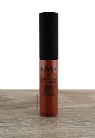 Matte finish long lasting makeup setting spray vegan formula. Lip Swatch Sunday Nyx Soft Matte Lip Cream Rome Spill The Beauty