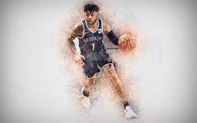 Forgot how good it feels to design w/o limits or. Download Wallpapers D Angelo Russell 4k Artwork Basketball Stars Brooklyn Nets Nba Basketball Drawing D Angelo Russell For Desktop Free Pictures For Desktop Free