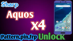Insert original or test sim card. Sharp Aquos X4 Pin Lock Remove By Cm2 For Gsm