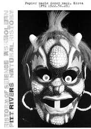 Demon Mask Malaysia Pitt Rivers Museum Oxford Mask Sculpting Demon