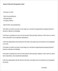 Many companies include a copy of your resignation letter. Director Resignation Letter Templates 7 Free Pdf Word Format Download Free Premium Templates