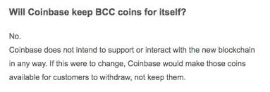 After bitcoin cash was created on august 1, coinbase, along with other cryptocurrency exchanges, opted out of trading it since it is not yet proven. Coinbase On Twitter Faq On Bitcoin Cash Https T Co Fw54d9j100