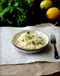 Lemon Mint Risotto – TasteFood