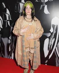 Billie Eilish At The Brit Awards Billie Billie Eilish Brit Awards