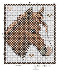 This cross stitch kit contains presorted thread, 14 count white aida fabric, needle, black and white chart, and instructions. Small Horse Cross Stitch Pattern Free Novocom Top