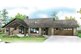 This plan works great as a vacation home at the mountains, lake, or can work great as your primary home. 1 Story House Plans One Level Home Plans Associated Designs