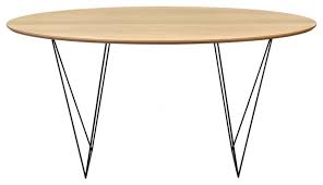 Large round dining table, round table or oval table. Large Round Contemporary Wood Dining Table Industrial Dining Tables By Plush Pod Decor Houzz