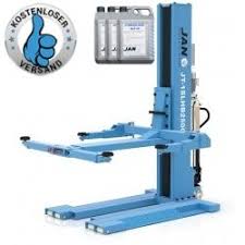 1 Saulen Hebebuhne 2 5t Mit Mechanischer Entriegelung Hebebuhne Kfz Kfz Werkstatt Reifenwechsel