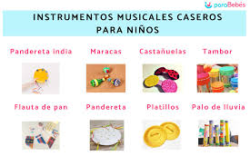 10 instrumentos musicales que se pueden hacer con material reciclado necesitas algunas idea para hacer un instrumento musical casero, todos estos instrumentos musicales son fáciles para nuestros niños de preescolar y están hechos a mano con material reciclable que podemos tener en casita. 8 Instrumentos Musicales Caseros Para Ninos Faciles Y Divertidos