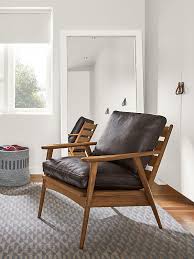 Ericson Leather Lounge Chair Modern Accent Lounge Chairs Modern Living Room Furniture Room Board Black Leather Chair Living Room Leather Chair Living Room Modern Furniture Living Room