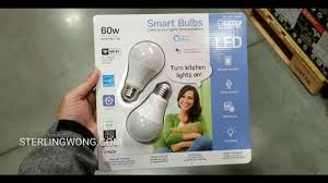 Check out our range of lighting solutions for all of your home needs, including led light sets, lamps, security lighting and more. Costco Feit Led Wifi Smart Bulbs 2 Pack 22 Youtube