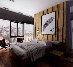 Hausdesign Rustikales Schlafzimmer Rustikal Modern Design Mit Coole Holz Wandverkleidung Modernes Schlafzimmer Design Schlafzimmer Design Modernes Schlafzimmer