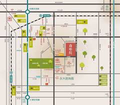 和通森聆院 和通建設 illustrated map signage design map