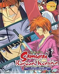 The beginning covering a scene from the last episode of the anime included kenshin and kaoru's son, kenji himura, but it. Samurai Rurouni Kenshin Complete Anime Tv Series Dvd Box Set 95 Episodes Movie 2 Ova 3 Live Amazon De Dvd Blu Ray