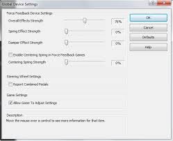 Assetto Corsa Logitech Formula Force Ex Settings Racedepartment
