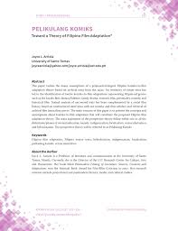 What steps need to be taken to write. Pdf Pelikulang Komiks Toward A Theory Of Filipino Film Adaptation