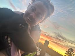 Nice morning hike in Colorado with Stella and Luna