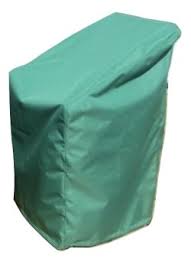 Stacking Garden Chair Cover 1070mm 42 High White plastic chairs pack 4.