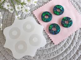 Buy Circle Loops Silicone Earring Mold/mould, Resin Molds, Silicone Molds,  Translucent Silicone Mold, Silicone Moulds, Made to Order Online in India