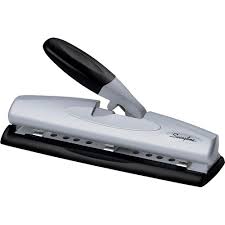 I hope this helps, it's an excellent punch. Swingline Lighttouch Lever Professional 2 Or 3 Hole Punch 20 Sheet Capacity Staples Ca
