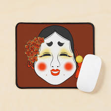 Okame Mask" Journal for Sale by Luna-Cooper