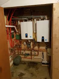 Click to see full answer. This Navien Tankless Waterheater And Boiler System I Helped Install Oddlysatisfying