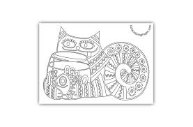 Check this one out and our other great fish coloring pages! Cat With Fishbowl Coloring Page Cats Coloring Pages