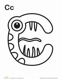 Before we go into greater detail, here's a quick table to reference each letter and the corresponding code long before the modern military alphabet was created, the itu (international telecommunication union). Alphabet Monster Coloring Pages Education Com