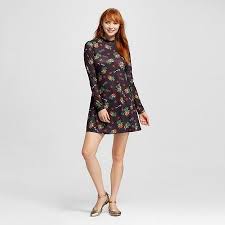 Target Mockneck Holiday Dress Xhilaration Black Holiday Dress Dresses Green Dress
