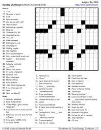 Word search puzzles can be. My Washington Post Sunday Challenge Crossword From August 14 2016 It Is Themeless And Features Triple Stacked 15s Science Guy Crossword Puzzles Crossword