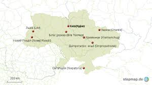 Carlsberg ukraine employs over 1350 people directly and owns breweries in zaporizhzhia, kyiv and lviv, with lviv brewery being the oldest industrial brewery of . Stepmap Ukraina Landkarte Fur Ukraine