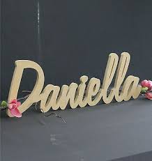 Raw Mdf Freestanding Name Nursery Word Timber Custom Wood Cutout Personalised Wood Cutouts Custom Wood Wooden Words