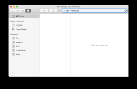 I Left My System Fonts In San Francisco Furbo Org