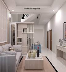 Lemari buku bisa dijadikan pelengkap interior. Ruangan Rumah Kecil Terkesan Lapang Dengan Jenis Penyekat Ruang Multifungsi Homeshabby Com Design Home Plans Home Decorating And Interior Design