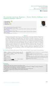 Pdf The Industrial Attachment Programme History Benefits Challenges And Its Adoption In Zimbabwe A Review