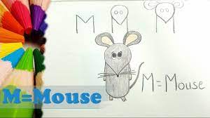 How space and light can appear so . Learn Alphabet With Animals For Kids How To Draw Using Alphabets M Youtube