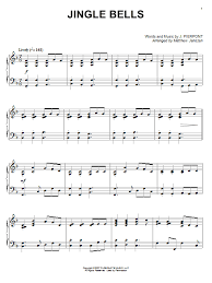 You can either print the sheet music from our website, or from playground's mac and pc applications. Jingle Bells Piano Solo Print Sheet Music Now