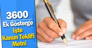 Düzenlemeyle birlikte emekli maaşları, memur maaşları ve emekli ikramiyelerinde artış olacak. 3600 Ek Gostergede Flas Gelisme
