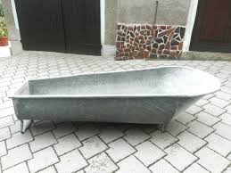Mit ablauf und besonderst seltener socke; Badewanne Zink Gebraucht Kaufen Nur 2 St Bis 70 Gunstiger